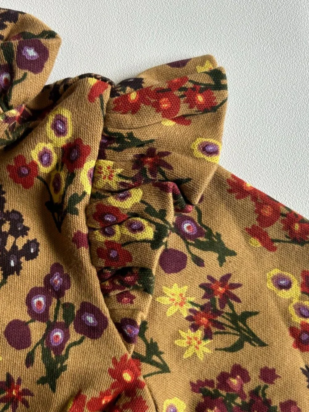 NWT Kate Quinn 3-6M Apple Cinnamon Floral Harvest 2PC Outfit Fall